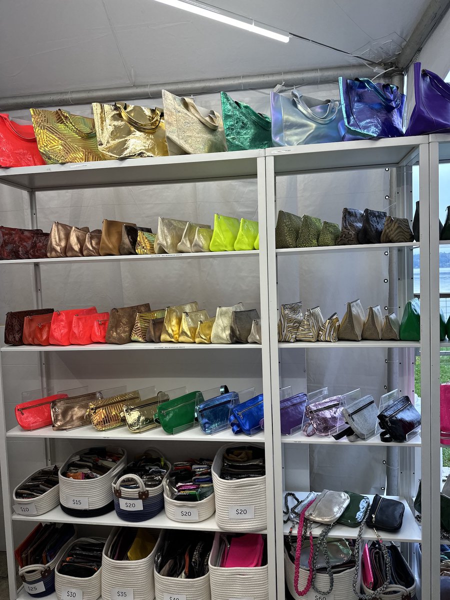 Good morning from Kingston, NY! The booth is ready for Field + Supply FALL MRKT. Visit us today starting at 10AM through Sunday, October 8 <a href="/HuttonBrickyard/">Hutton Brickyards</a>. The bargain bins are out and lots of goodies on display!