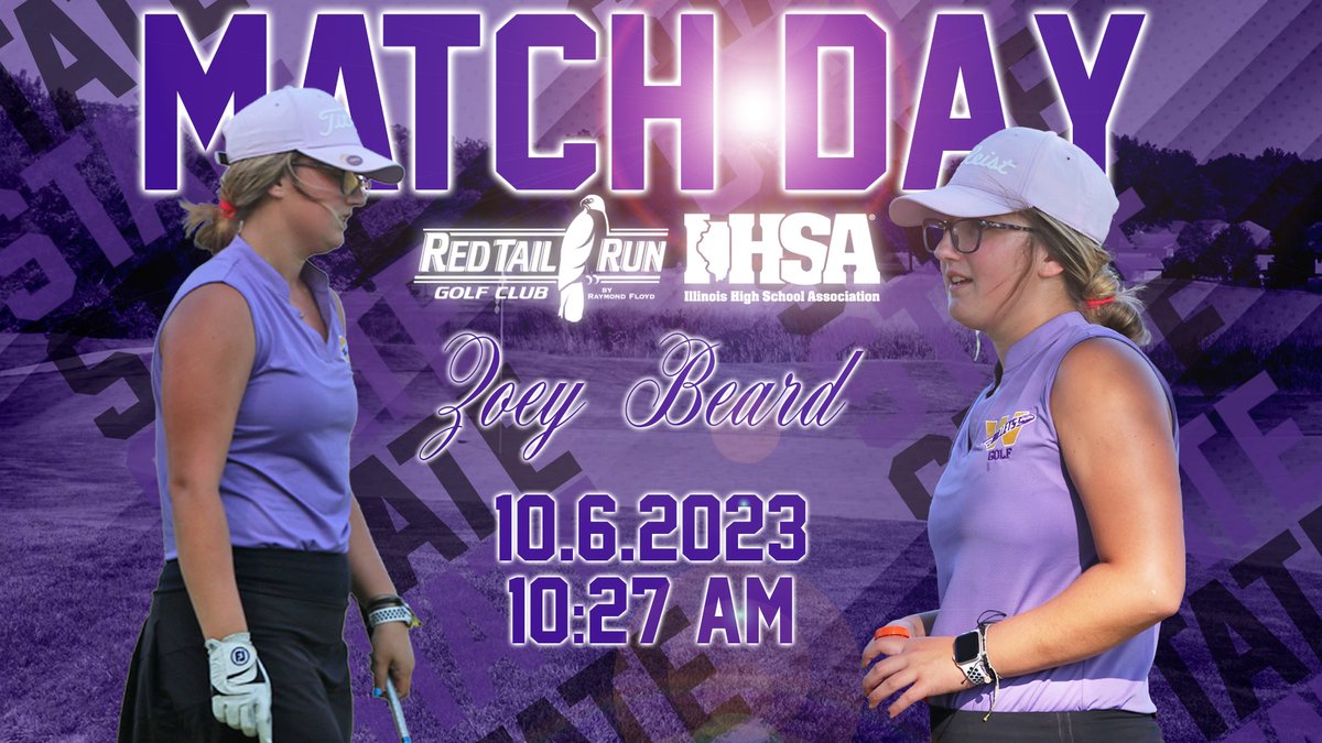 Williamsville BeeBee & Bullet Athletics/Activities (@wcusd15sports) on Twitter photo #MatchDay as <a href="/ladybulletgolf/">WHS Lady Bullets Golf</a> senior Zoey Beard heads to Decatur for day one of the <a href="/IHSAState/">IHSA State</a> 1A golf finals #bulletpride #ittakesusall #MatchDay as <a href="/ladybulletgolf/">WHS Lady Bullets Golf</a> senior Zoey Beard heads to Decatur for day one of the <a href="/IHSAState/">IHSA State</a> 1A golf finals #bulletpride #ittakesusall