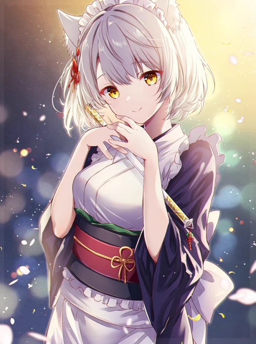 ミオちゃんって和風メイドさん風な服装似合いそう。  #ゼノブレイド3 #XenobladeChronicles3