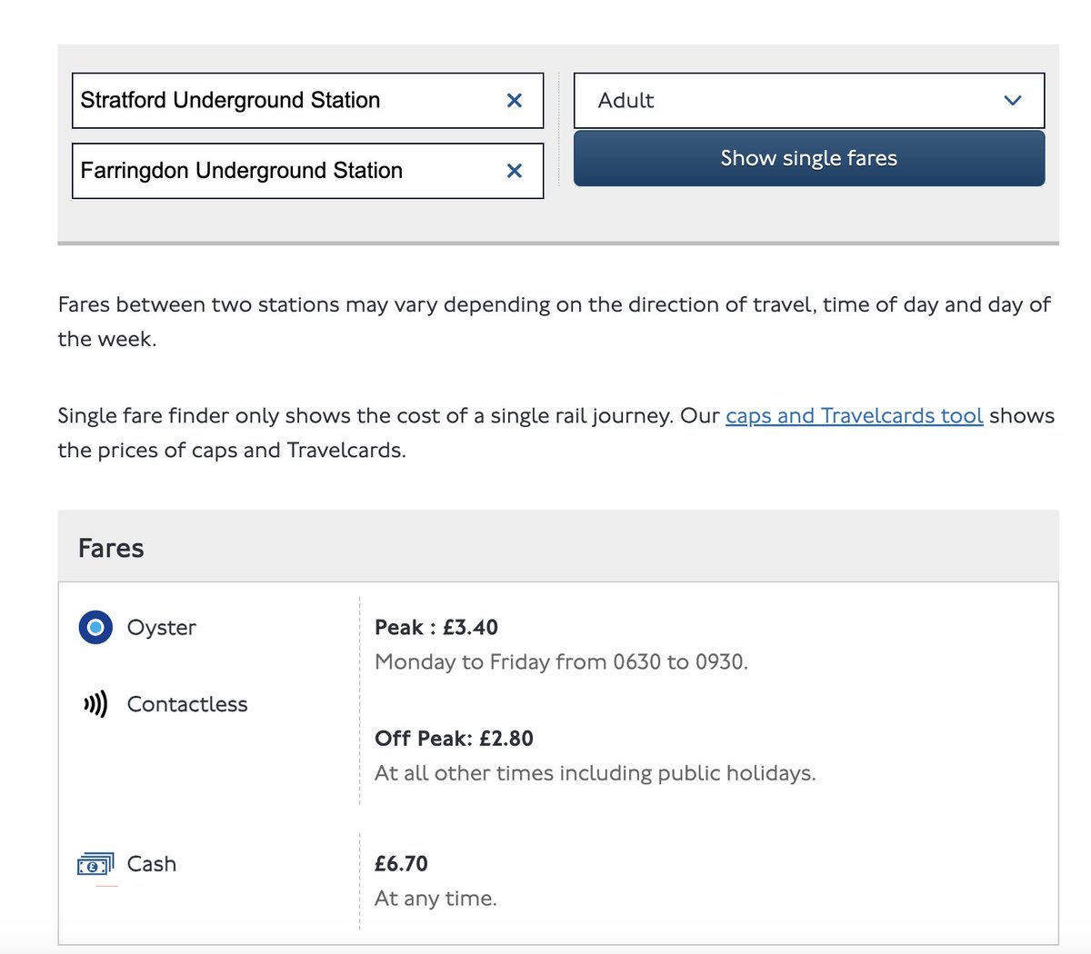 ticktockreed's tweet photo. @TfL Can anyone tell me why I am charged exorbitant fees for zone 2-1 travel (£9.40 single) when paying contactless on London underground?
TFL rail finder says these journeys shouldn't cost more than £3.40 peak!

https://t.co/ds2JPzz2GV https://t.co/oD3p95NJBd