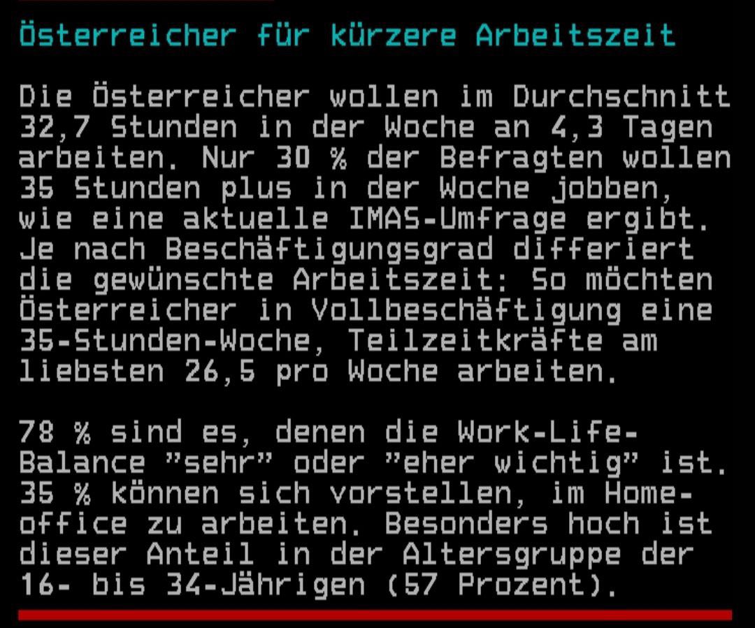 Da sind wir als <a href="/oegb_at/">ÖGB</a> mit unserer Forderung nach einer 32-Stunden-Woche ja genau auf dem richtigen Dampfer! #Arbeitszeitverkürzung jetzt!