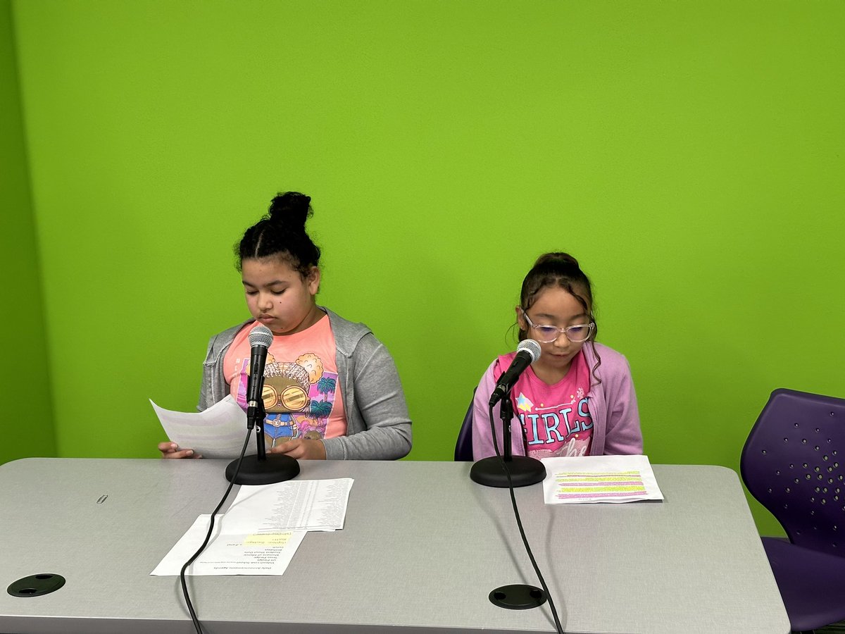 Thank you so much, 4th grade, for teaching us all about Argentina today on morning announcements. You did amazing! #cfblibraries #HispanicHeritageMonth @McKamyElem