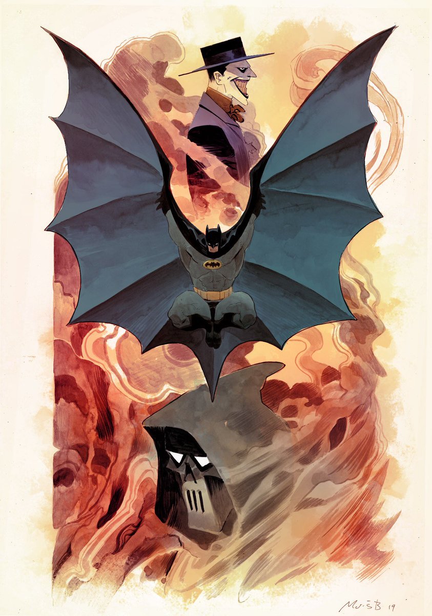 Batman Mask of the Phantasm
Artwork by <a href="/matiasbergara/">Matías Bergara</a> 
#Batman #Joker #ComicArt