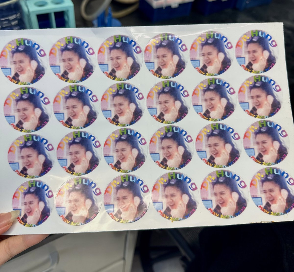 Sometimes they even personalize them for your defense🥰