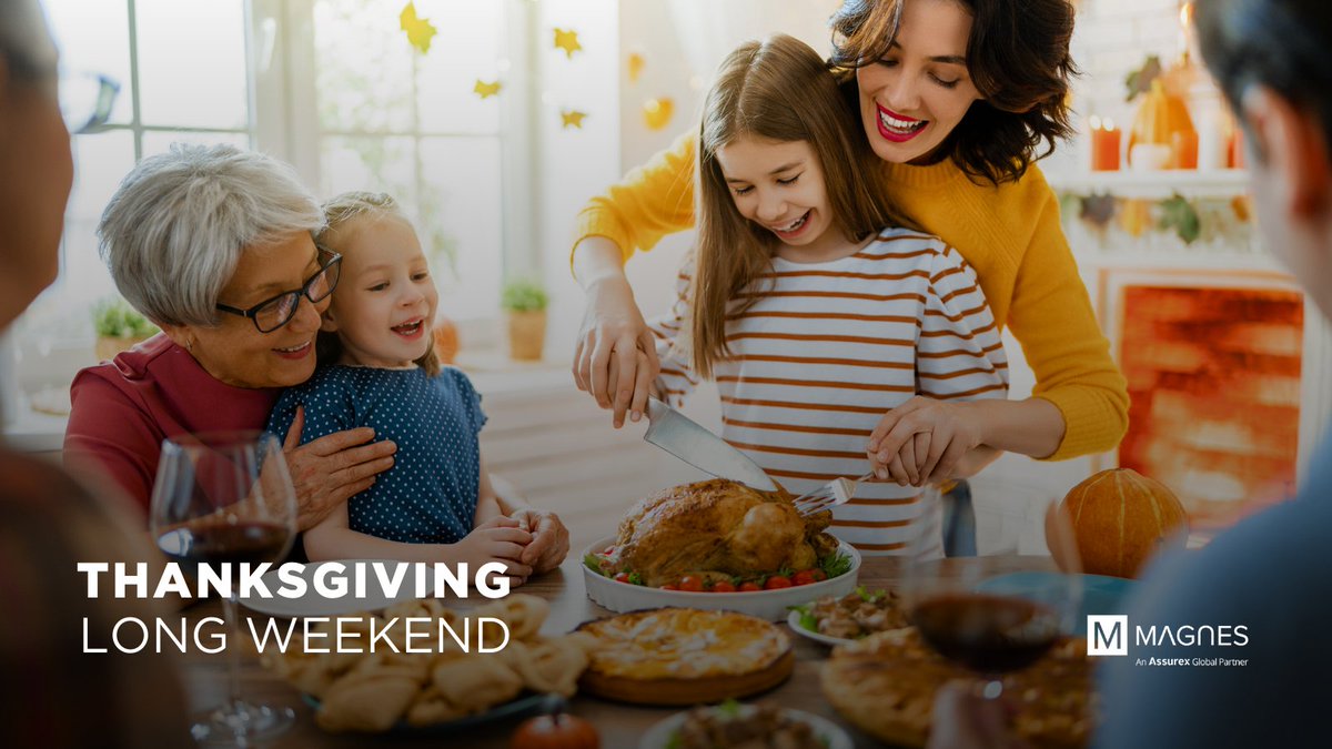 Our offices will close at 3 p.m. today to celebrate the Thanksgiving long weekend. Wishing you all a time filled with gratitude, joy, and delicious feasts! We'll resume regular business hours on Tuesday, October 10th. 🍁🦃