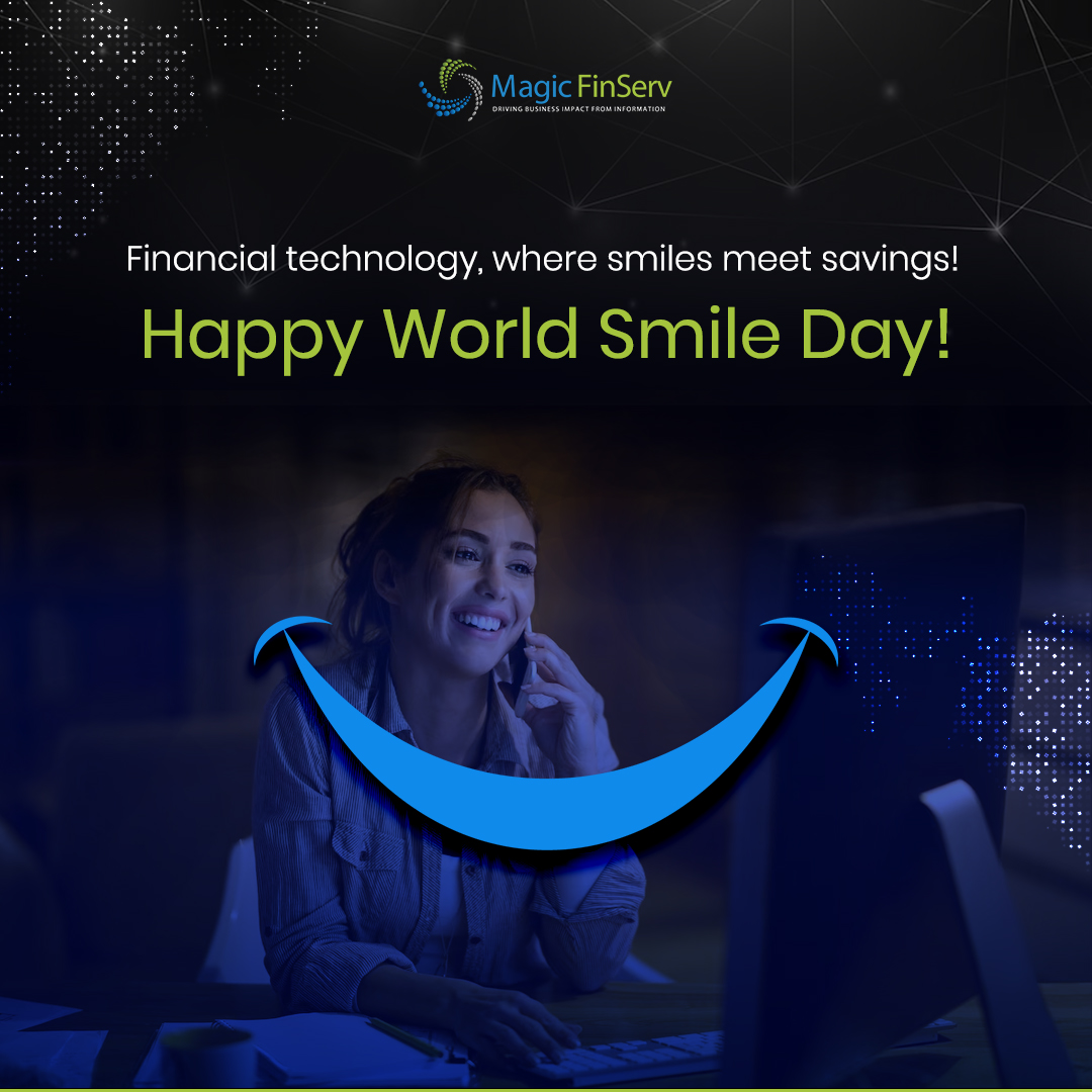 MagicFinserv's tweet photo. Wishing everyone a very Happy World Smile Day!
#WorldSmileDay https://t.co/HZrV8Wa69T