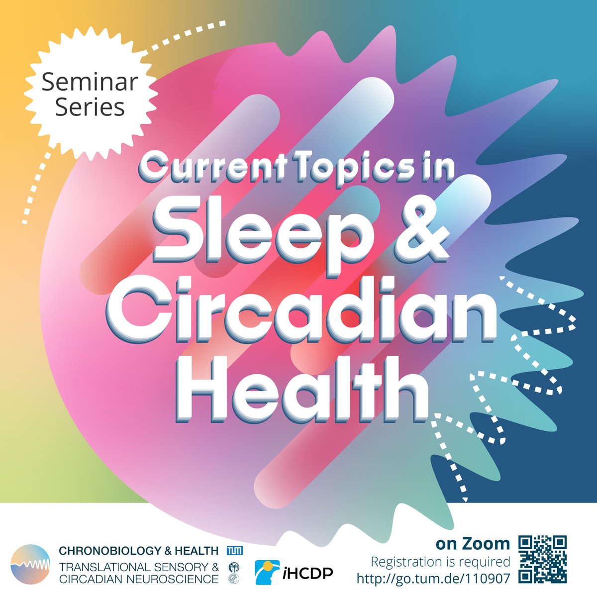 Manuel Spitschan PhD (@mspitschan) on Twitter photo Delighted to announce that we will be continuing our Talk Series "Current Topics in Sleep & Circadian Health" this fall, hosted by @Maydel_FA and <a href="/annambiller/">Anna M Biller</a>.
Register here: tum-conf.zoom.us/webinar/regist… Delighted to announce that we will be continuing our Talk Series "Current Topics in Sleep & Circadian Health" this fall, hosted by @Maydel_FA and <a href="/annambiller/">Anna M Biller</a>.
Register here: tum-conf.zoom.us/webinar/regist…