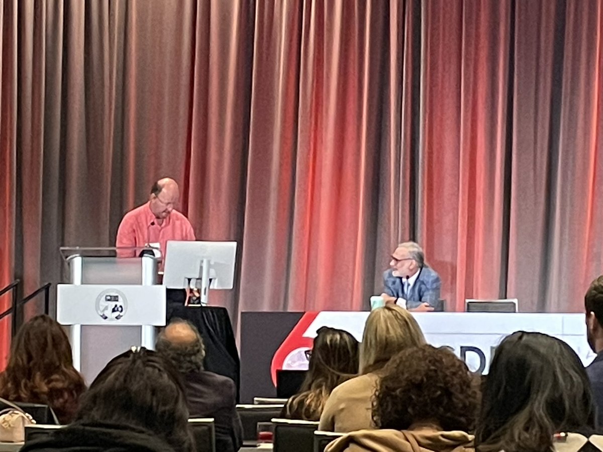 #ASDP23 The in-person component of the meeting started with a very interesting historical lecture of Dr. Shapiro summarizing the evolution of our society since 1963