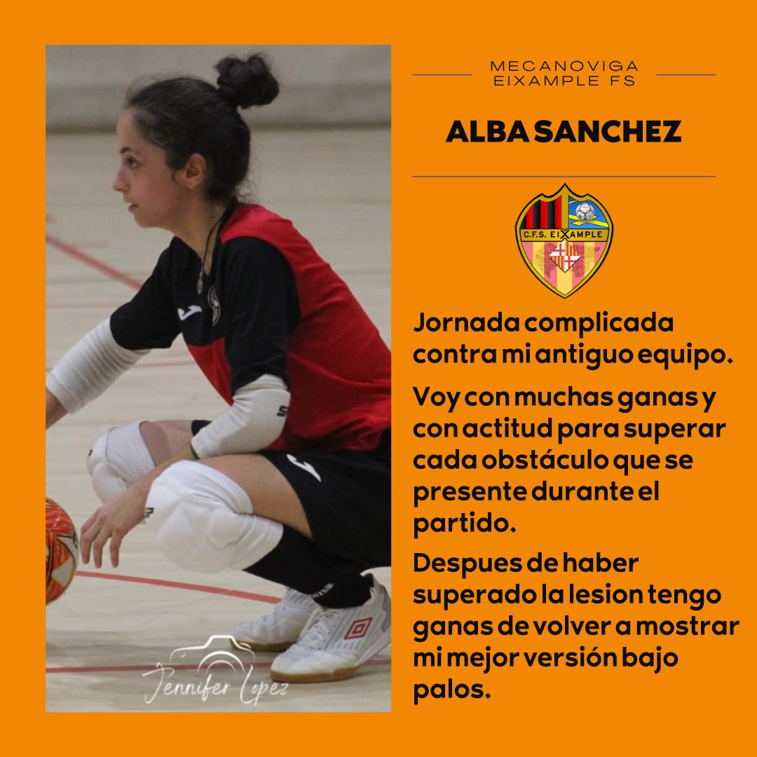 _SBS_Sport's tweet photo. Vuelve 𝘼𝙡𝙗𝙖 𝙎𝙖𝙣𝙘𝙝𝙚𝙯 después de su lesión y es ante su antiguo equipo.

🗣️ "Voy con muchas ganas" 

#sbssportplayers | @albasanchezdome https://t.co/CpruSXDpDx