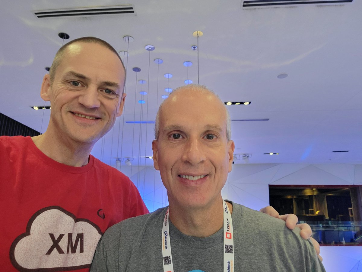 The best part of #sugcon.  3-D people.  Bonding with Sitecorians.  Talking with devs.  Solving the world's problems 1 line of code at a time!

<a href="/Sitecore/">Sitecore</a> <a href="/SUGCONNA/">SUGCON North America #SUGCONNA</a> <a href="/SUGCONF/">SUGCON</a> #sitecore