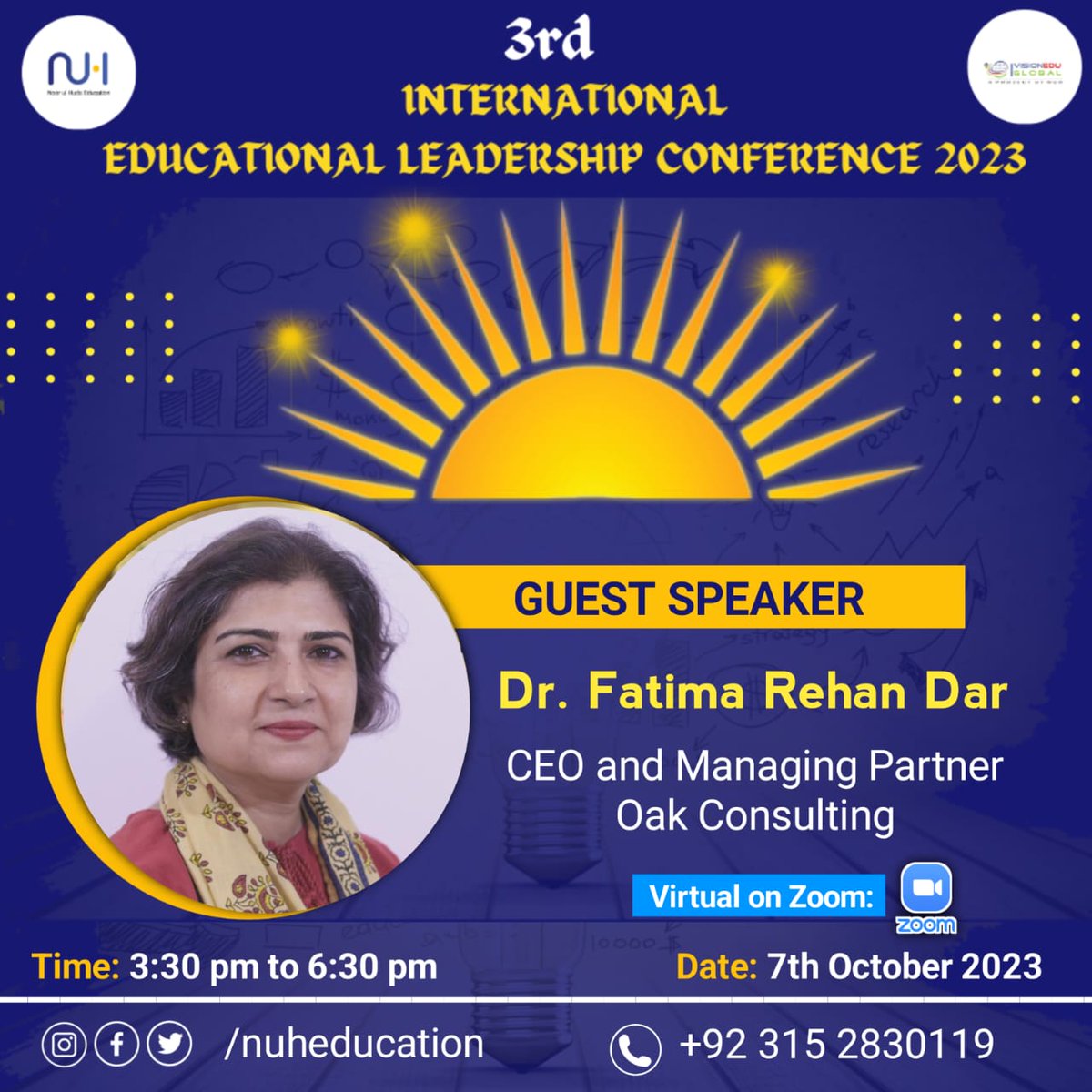 TheLearningSoul's tweet image. Chief Guest Abbas Husain
Guest Speakers Dr Shehzad Jeeva and Dr Fatima Dar.