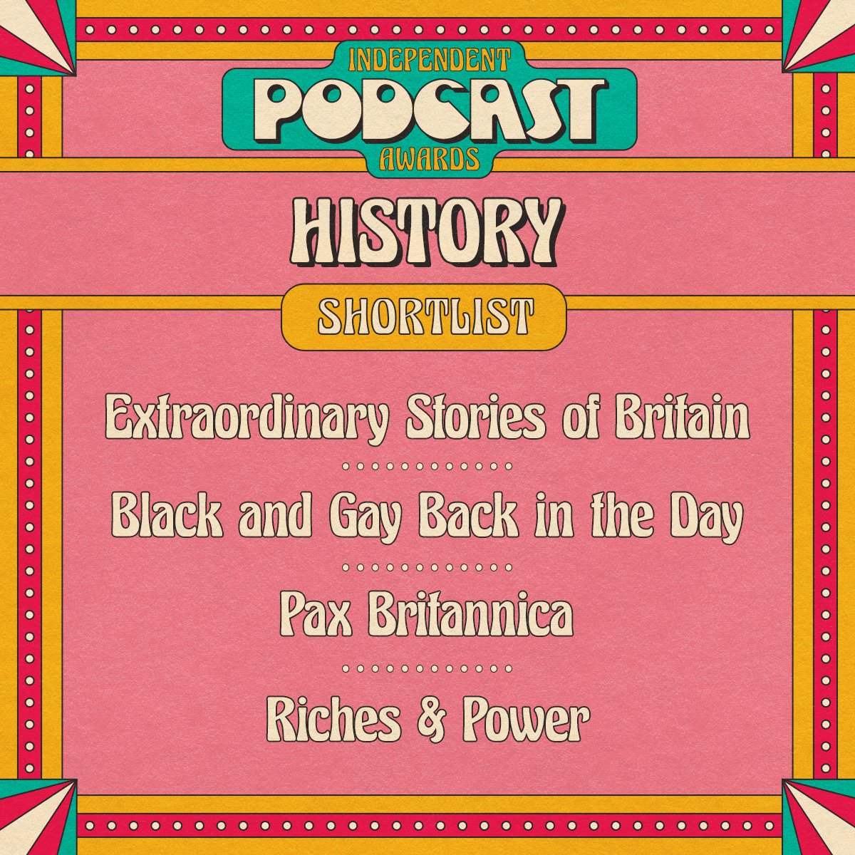 IndPodAwards's tweet photo. 🧐📜 Shortlisted for the History category at @IndPodAwards (1/3)

@storiesbritain
@auntnell
@BritannicaPax
Instagram: alexdoubet

View the full shortlist + find event tickets https://t.co/AnzBUIrJxD

#IndPodAwards2023 #Podcast #History https://t.co/eCKDqLtGgm
