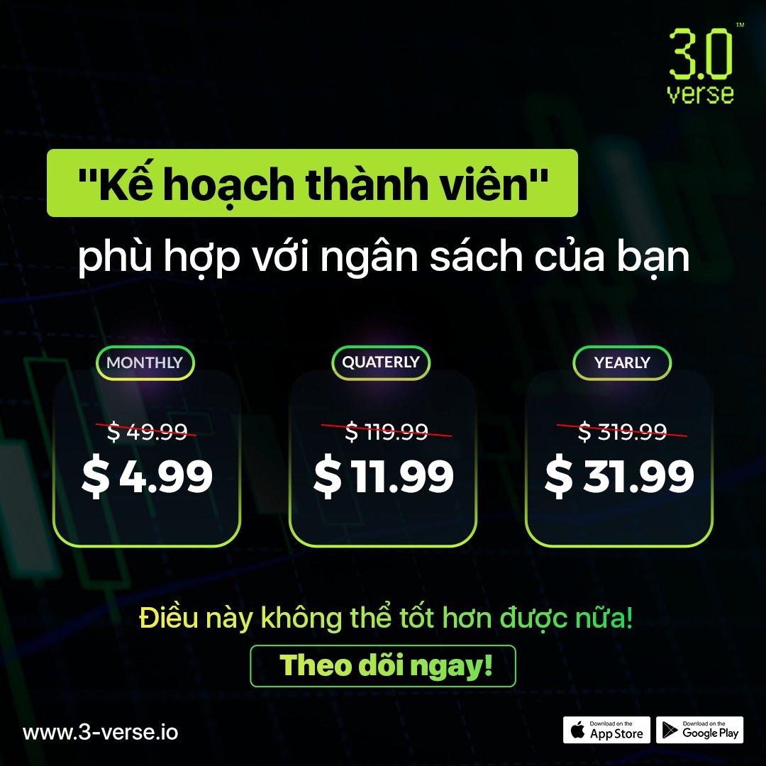 Mở khóa giá trị, một thành viên tại một thời điểm. Đăng ký ngay bây giờ và tìm thấy sự phù hợp hoàn hảo của bạn!
.
.
#real3verse #3verse #MembershipPlans #JoinUsNow #MembershipBenefits #PerfectFit #GetStartedToday