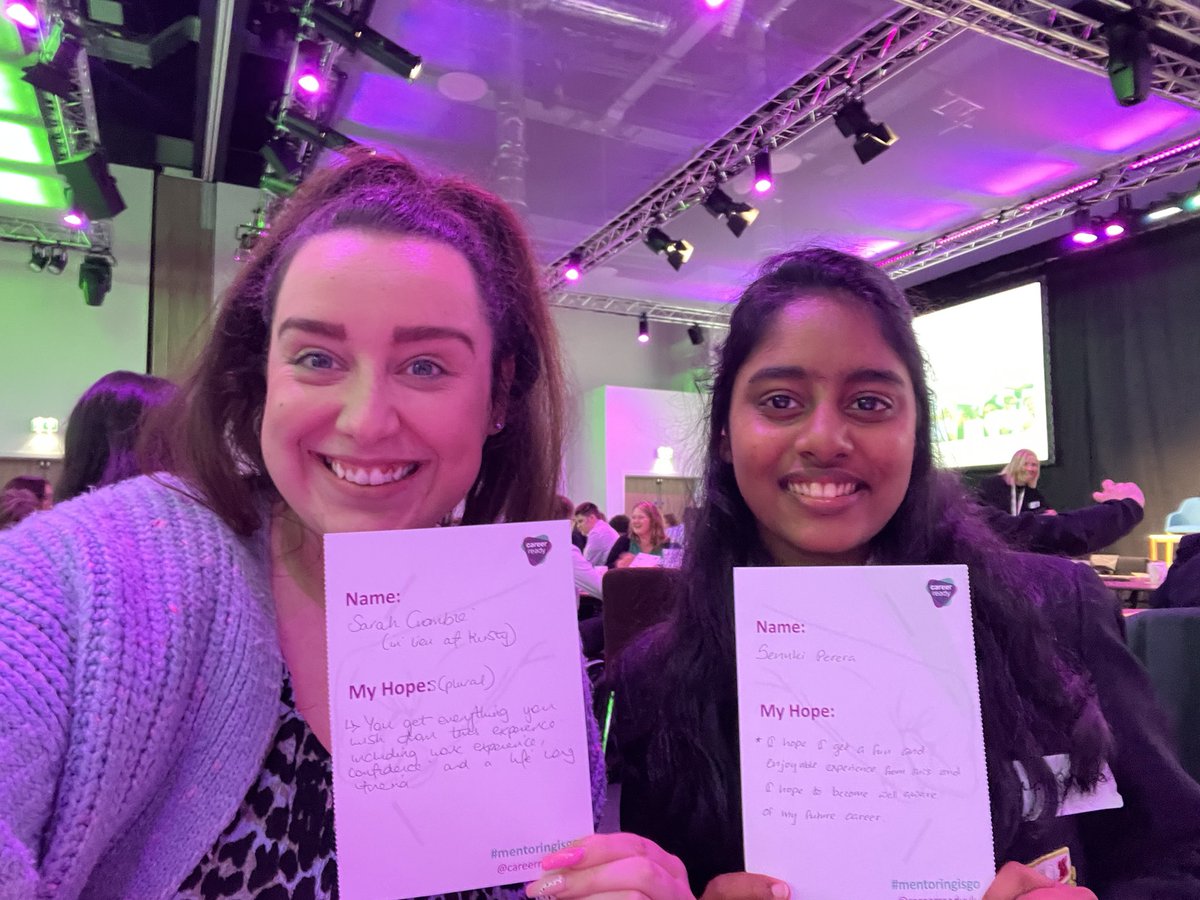 Had a fabulous opportunity to buddy up with one of our prospective Career Ready candidates from Harlaw Academy ⭐️ A future zoologist in our midst!

<a href="/CareerReadyUK/">Career Ready</a> #mentoringisgo