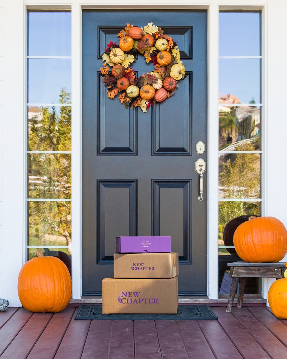 Take wellness to a whole new level with whole-food supplements crafted to work with your body. We’ll ship your order FREE!

What's in your New Chapter order?

Free shipping valid until 10/8/23 - no code required.