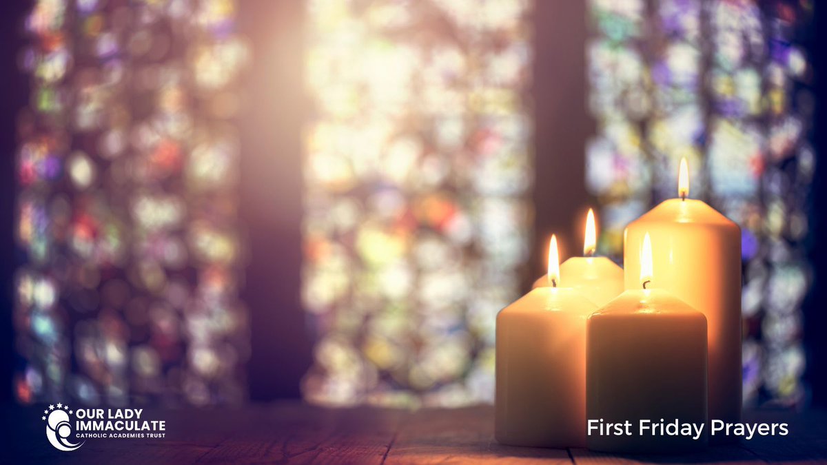 As we arrive at the end of the school day, we give thanks to our students and staff and celebrate together in a moment of reflection. 
Thank you to Brother John in Turvey Abbey, who is joining us and leading this hour. 
#OLICATcommunity #OLICATFirstFriday