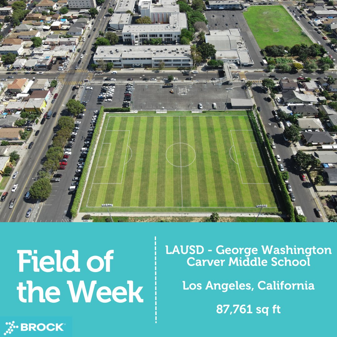 🎃 The first Field of the Week in October belongs to George Washington Carver Middle School in Los Angeles, California. 🎃 @carver_cougars @LASchools

Featuring: 
⚽@AFE_Sports
⚽@AstroTurfUSA
⚽#BrockFILL
⚽@TeamBrockUSA PowerBase/YSR Shock Pads  - hubs.la/Q024x3PL0