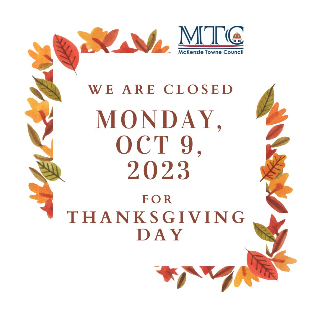 McKenzie Towne Council tweet media