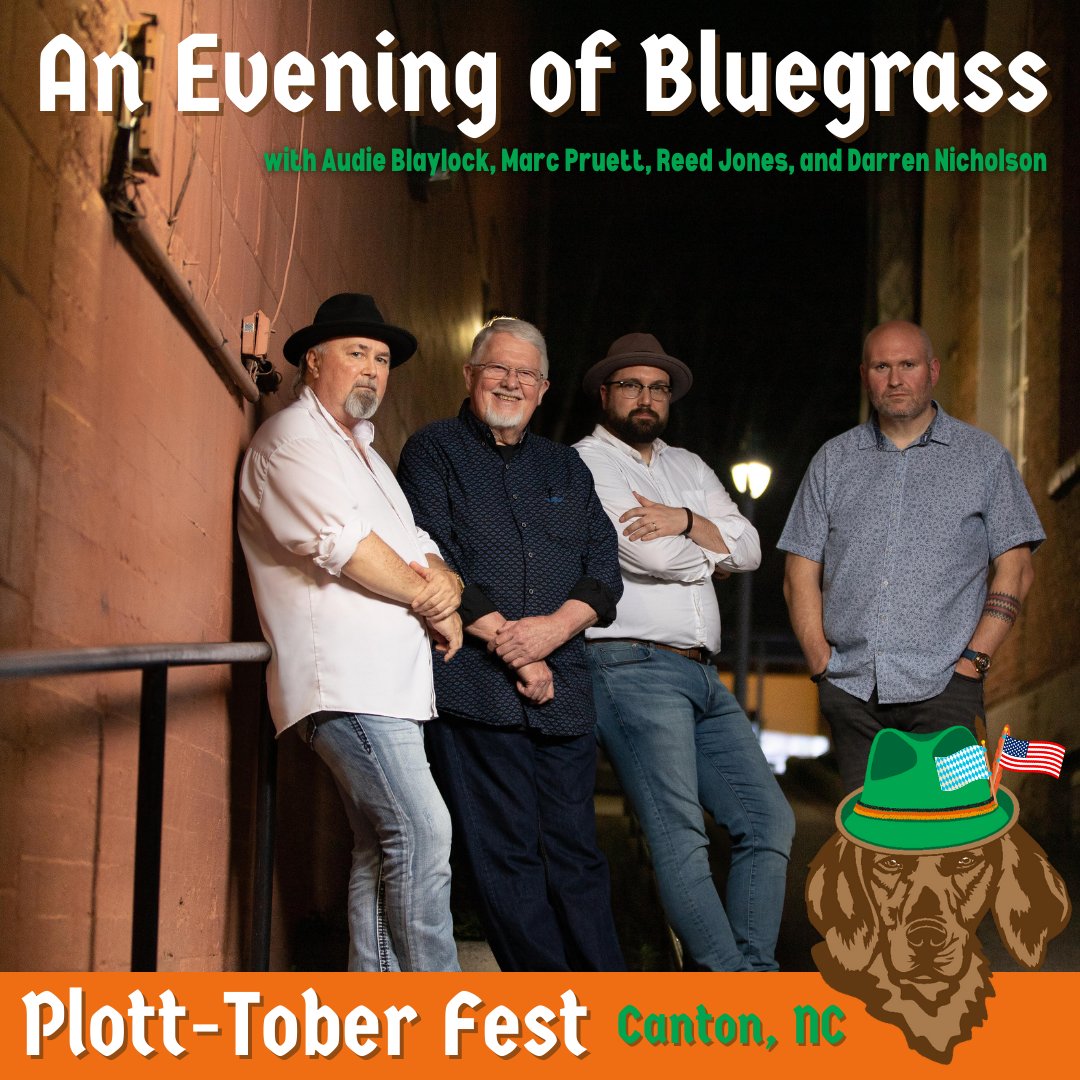 DarrenNMusic's tweet photo. We're closing out Saturday night at Plott-Tober Fest with a dose of high-energy, adult-strength bluegrass!

Get tickets here: https://t.co/KINa3qhbxe

#plotttoberfest #music #oktoberfest #livemusic #concert #festival #plotthound #german #haywoodcounty #canton #northcarolina https://t.co/XAMOGX475p