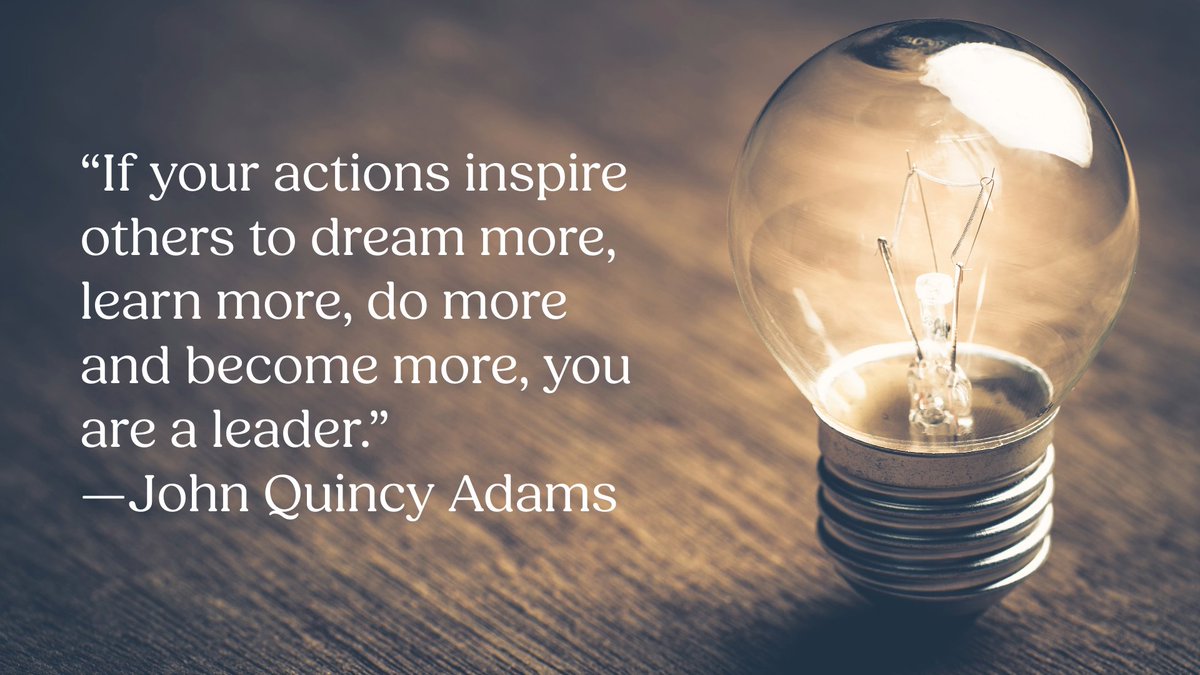 For this Inspiration Friday post, we would like to remind you that a title doesn't make you a leader, your ability to engage and inspire others does.

#inspiration #leadership
