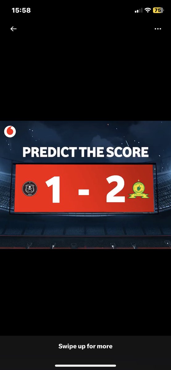 ndourenzo's tweet photo. @Vodacom @orlandopirates @Masandawana @VodaPay @Vodacom #GigaNathi https://t.co/oWx1CGUV2m