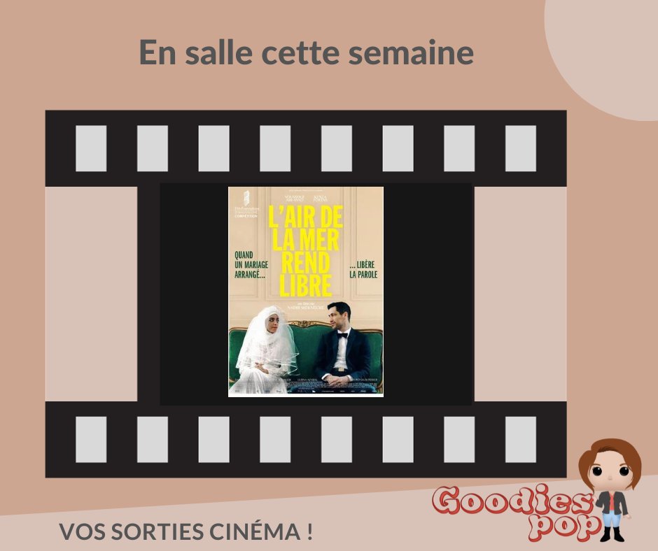 Les #sorties #ensallessemaine40 🙂
#Lairdelamerrendlibre
Genre drame. De Nadir Moknèche.
Avec Youssouf Abi-Ayad, Kenza Fortas, Saadia Bentaïeb.

Pour les #bandesannonces c'est par ici👉
goodiespop.com/blog/les-sorti…
😉