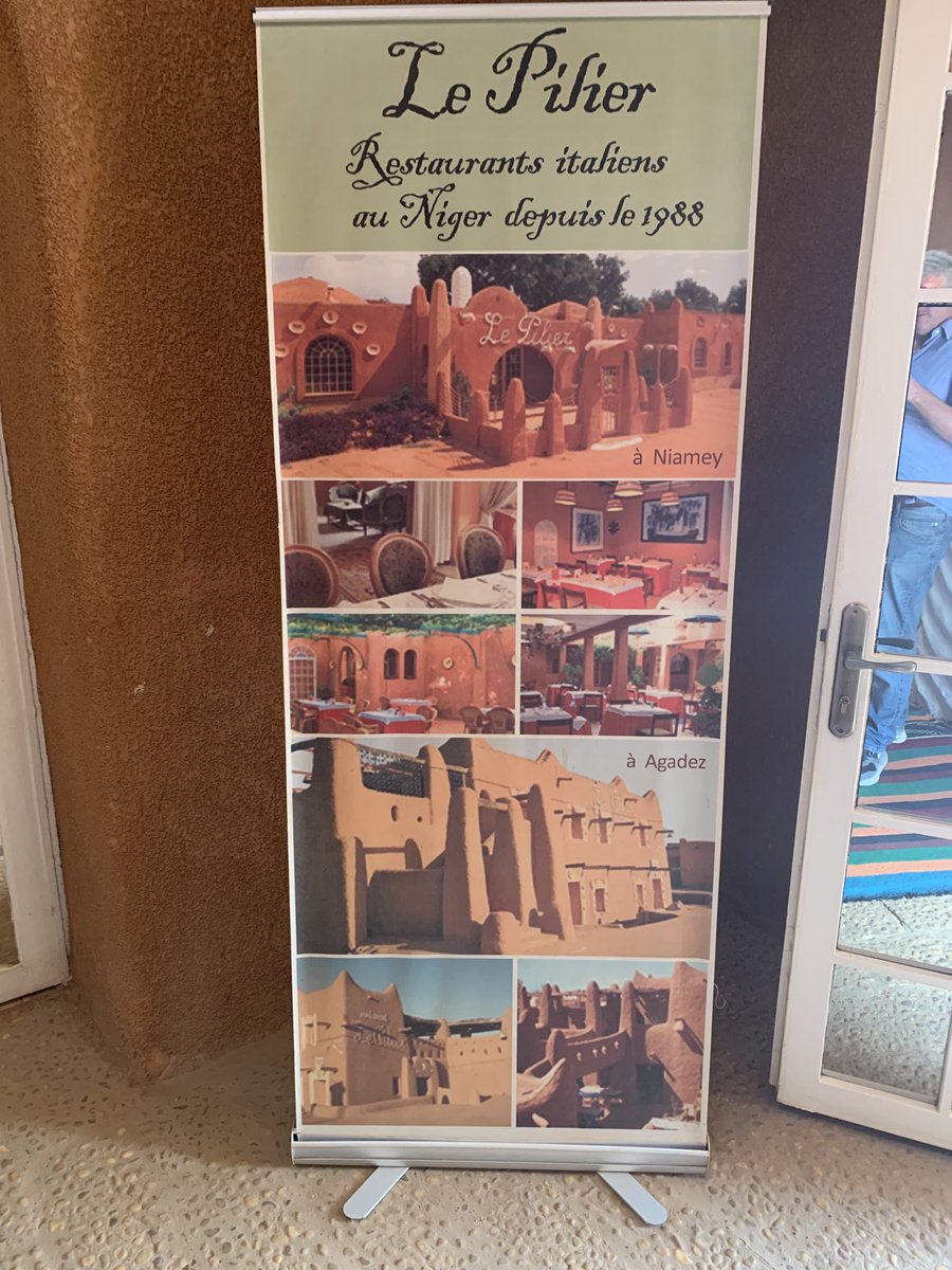 Niger might be in crisis but there is one resto in Niamey that is always open, no matter the times