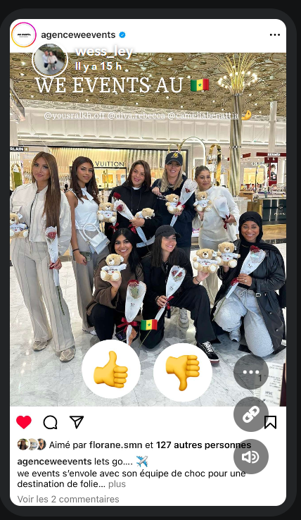 AllMockingbird's tweet photo. Ah, tiens... Retour des #influsmanitaires au Sénégal!
#ouéetVENTS #weevents #satisfactiongroup @influcorrect @collectifAvi @collectifsai @m13831971 @blatologue @JeSuisUnDanger @lanimallecteur @Boulettesetkefta @KrysSocialMedia @julinthewood https://t.co/Ckqnq3N4O8