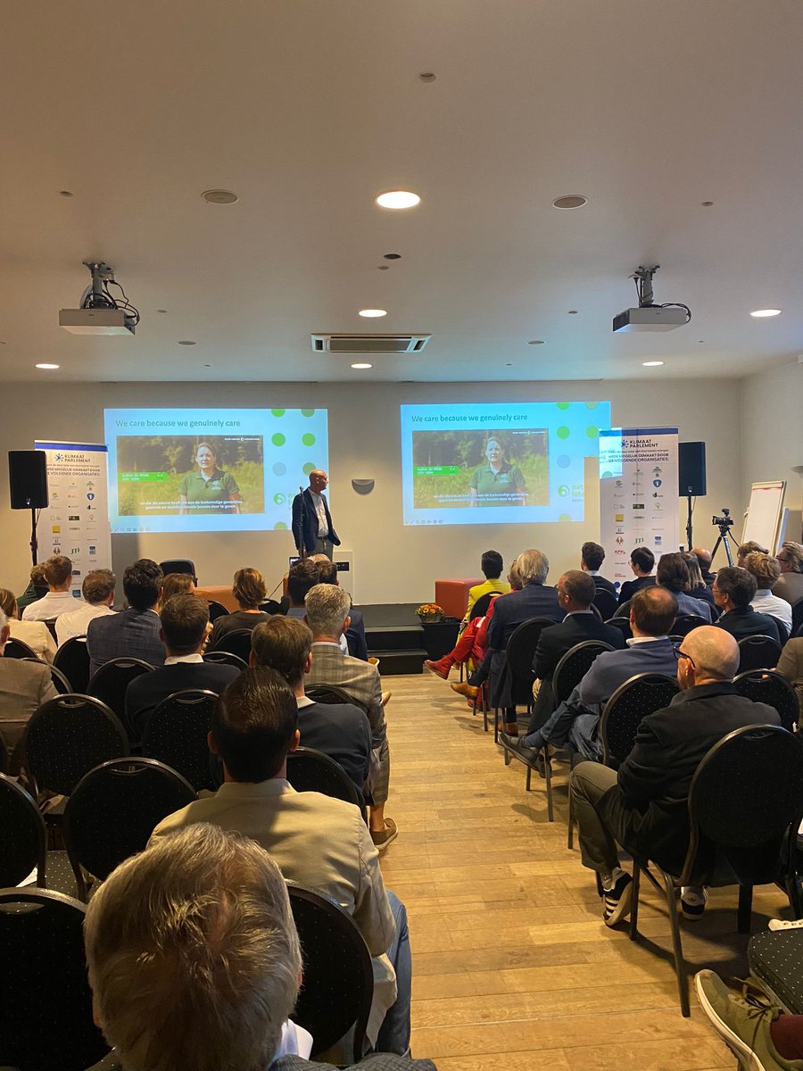 Het Klimaat Parlement bracht vandaag klimaat, ondernemers, vrije beroepen en wetenschappers samen in Antwerpen. 📍 Onze CEO, <a href="/janniehaek/">Jannie Haek</a>, sprak er over ons uniek businessmodel, onze klimaatgerelateerde partnerships en onze eigen inspanningen voor het klimaat. 🌍 #meerdanspelen