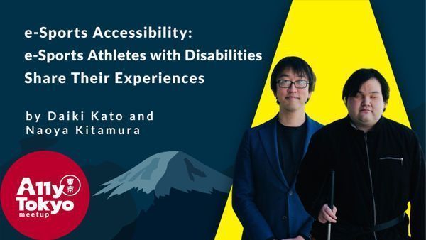 TechThomas's tweet photo. Interested in learning about video game athletes with disabilities? @A11yTYO coming up. Save the date!

26 Oct at 6:30 AM ET (Recording available after) 

Guest speakers are an eSports event organizer and an eSports player. Join me! 
https://t.co/qqVAd7E8Gb 

#Disability #ESports https://t.co/M3c9NyS9vi