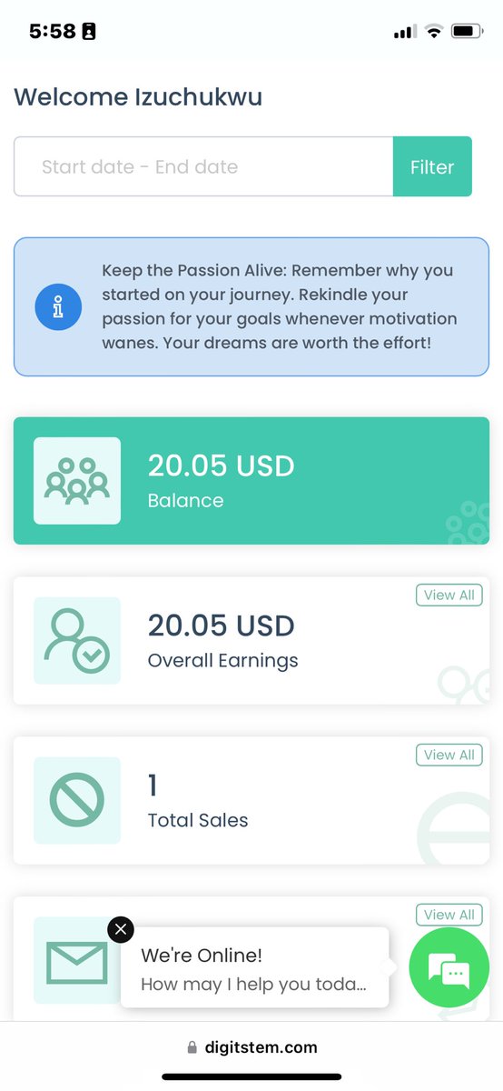 izumarco1's tweet image. Congratulations for me on my first sale affiliate marketing thanks@couch chisom @digitstem