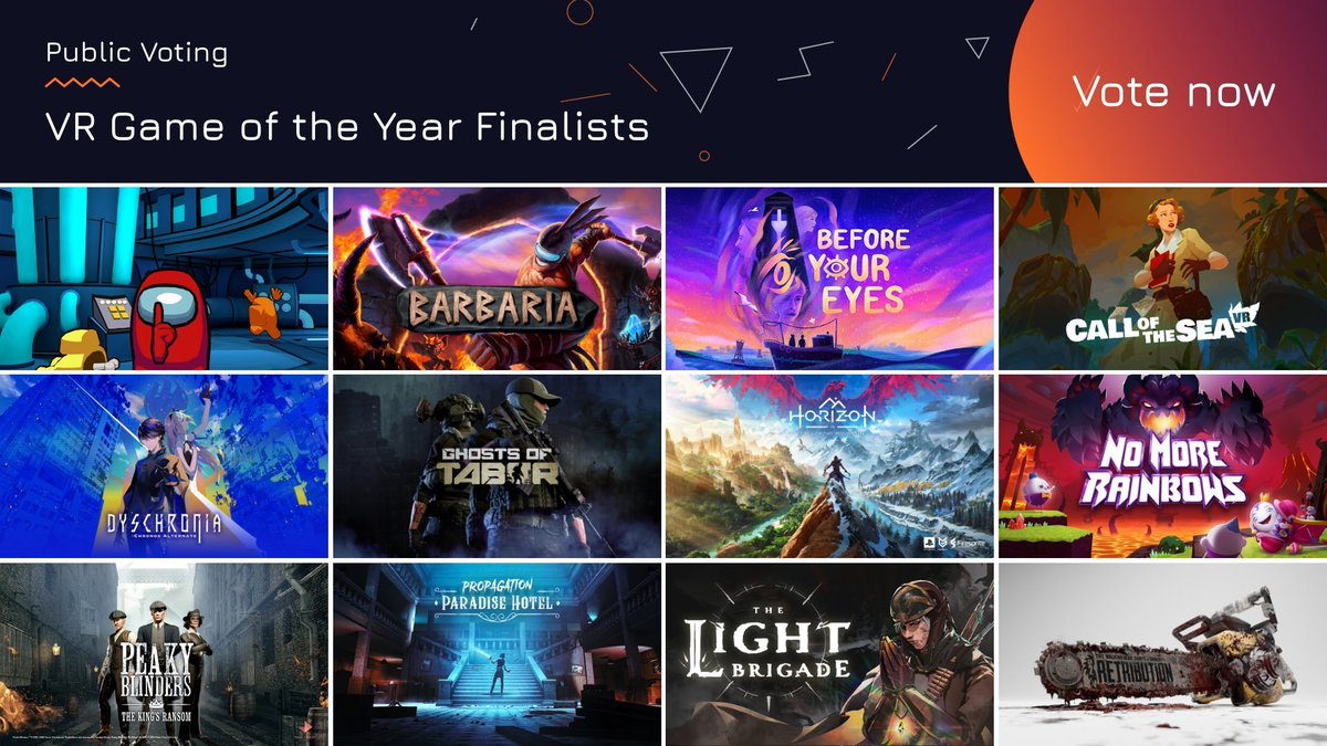 Thanks to your support, we're nominated for the 7th International VR Awards! 🫶

You can vote for us here 👉 bit.ly/vote4got
#vrawards