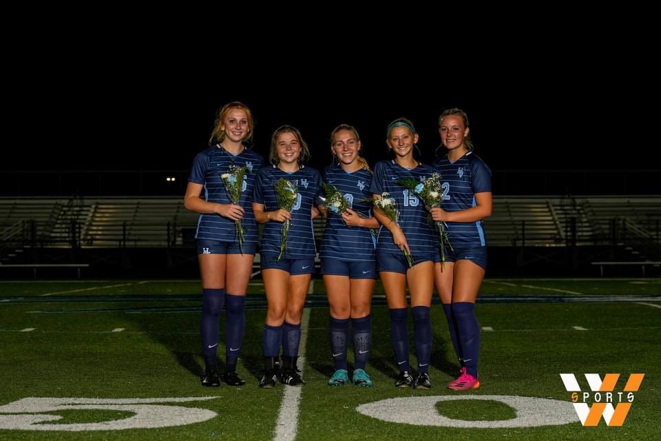 What better way to celebrate our seniors than getting a win on Senior Night. Lady hawks come away with the 1-0 victory on an emotion filled day! Thank you Riley, Abigail, Olivia, Reese B., and Reese W. @reese52ecnl @reese68592913 @HVAHawks @HVAAthletics 📸 @jwiggsphoto