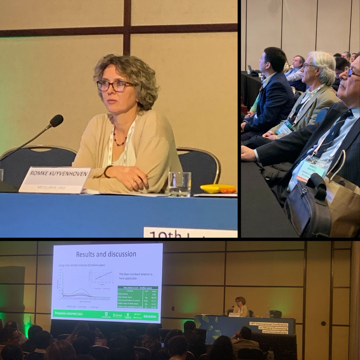 Metcelerate's tweet photo. #ProceminGeomet2023 has been amazing this year, with over 400 participants from 15 countries. Meeting friends and making new ones! 

#mineralprocessing #metcelerate https://t.co/X2xG3oxJVR