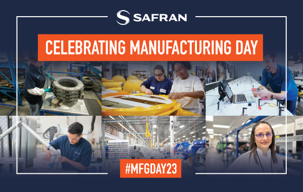 It's #ManufacturingDay – an opportunity to inspire the next generation about the industry and careers in modern #manufacturing. We recognize our dedicated teams working at @Safran manufacturing sites across the United States. #mfgday23 #aerospace #defense