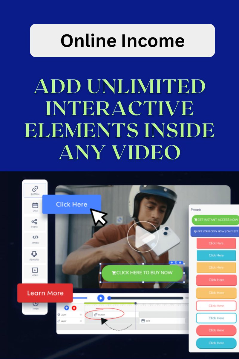 Travelwedding1's tweet photo. The possibilities are limitless, making your content more immersive and memorable than ever before. Embrace the future of video with interactivity! 📹✨
To know more details visit: https://t.co/6D4rpAFttE
#InteractiveVideos #Engagement #VideoInnovation https://t.co/DJA5QcdSev