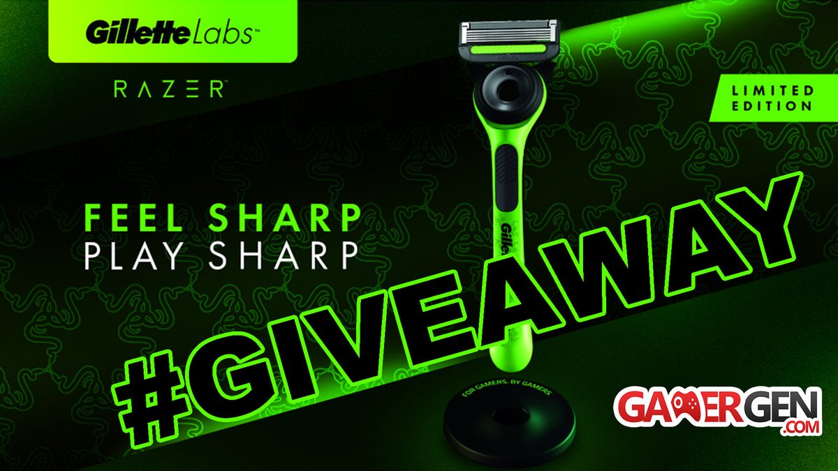 gamergen_com's tweet photo. Envie de vous raser avec un GilletteLabs @RazerFrance ? Tentez votre chance en laissant un message en commentaire sans oublier un RT et un Like. TAS lundi 9/10 à midi.  Plus d'infos ici : https://t.co/wZFAnhDMmg https://t.co/MVLa6ZDdqf