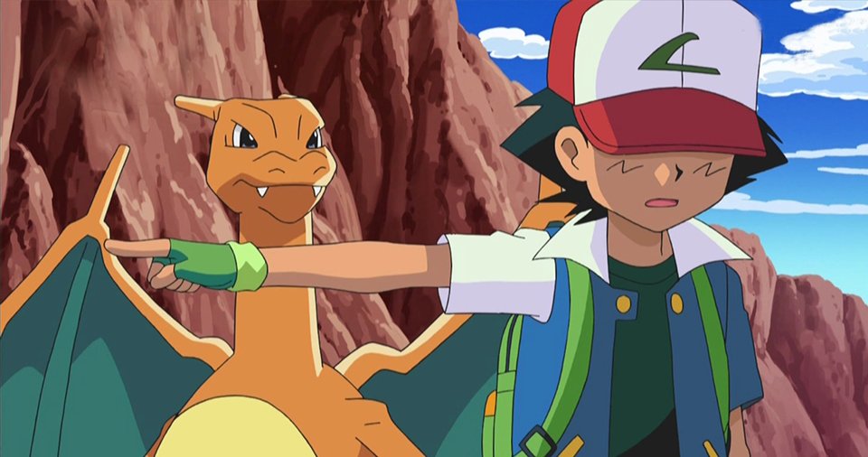 SalieriPipi's tweet photo. @NintendoES @Bandai_es #AshCampeónPokémon Cuando se despide de Charizard  @ninte https://t.co/9uDYFlvg0s