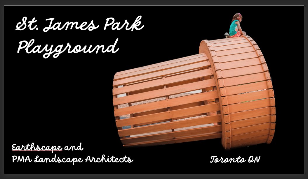 Thrilled to be invited by <a href="/CSDA_CCAD/">CSDA/CCAD</a> to present 'Where Do the Children Play?' on Oct 26 as part of the Ornamentum Lecture Series. Get acquainted with 6 distinctive play spaces in eastern Canada like St James Park Playground, Toronto - eventbrite.ca/e/ornamentum-l…