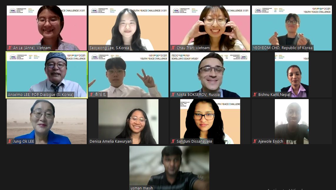 Congrats to the #YPC2023 winners!🕊️🌏
Passionate young minds united for "Actions for #Peace, Our Ambitions for #GlobalGoals ." 
Two inspiring rounds - essays and group discussions, filled with awe-inspiring ideas. 
Let's spread peace beyond borders!  #YouthPeaceChallenge #SDGs