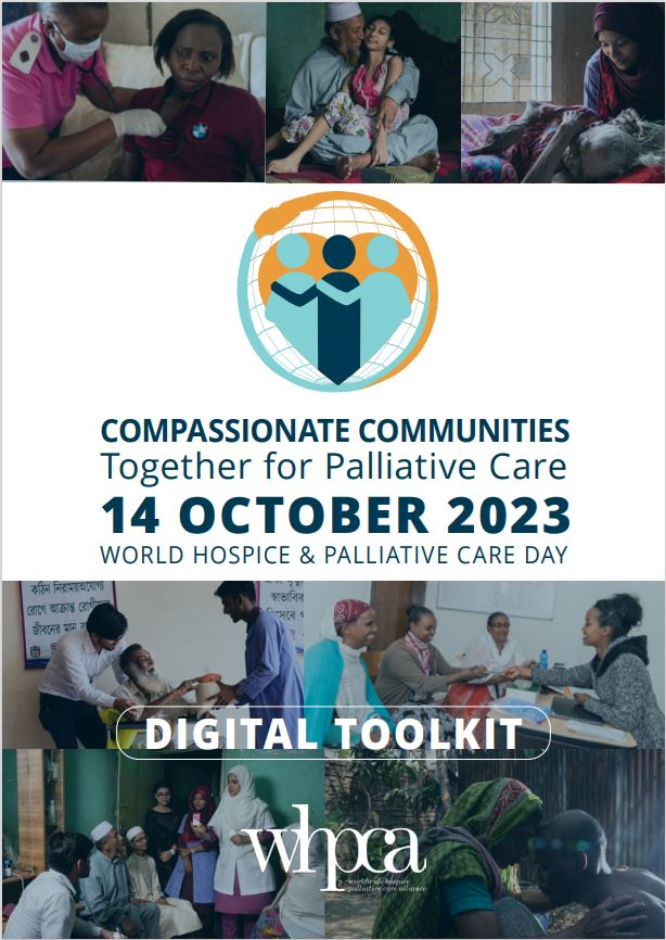 Download the World Day Digital Toolkit, and other resources from the WHPCA website to help you prepare for Palliative Care Week and WHPCD 2023. You can access and download the resources here ow.ly/Aaoi50PTTR6