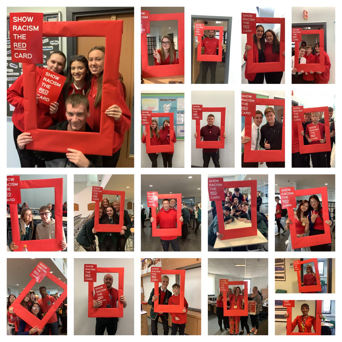 St Mungo's High School MVP (@stmungo_mvp) on Twitter photo Try and spot some of our MVP Ambassadors all wearing red to stop racism in our school <a href="/StMungosFalkirk/">St Mungo's HS</a> <a href="/SRtRCScotland/">Show Racism the Red Card 🏴</a> #WRD23 Try and spot some of our MVP Ambassadors all wearing red to stop racism in our school <a href="/StMungosFalkirk/">St Mungo's HS</a> <a href="/SRtRCScotland/">Show Racism the Red Card 🏴</a> #WRD23