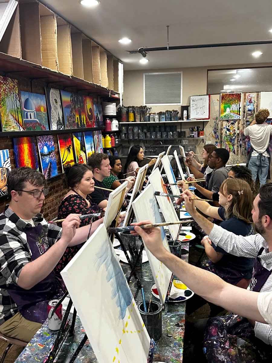 birchfamilyserv's tweet photo. Last week, several members of the Young Professionals Board gathered for a Paint and Sip fundraising event to help support Birch's mission of empowering people with autism and developmental disabilities. Thanks to all!

#autism #disabilities #autismawareness https://t.co/or05d7F0WD