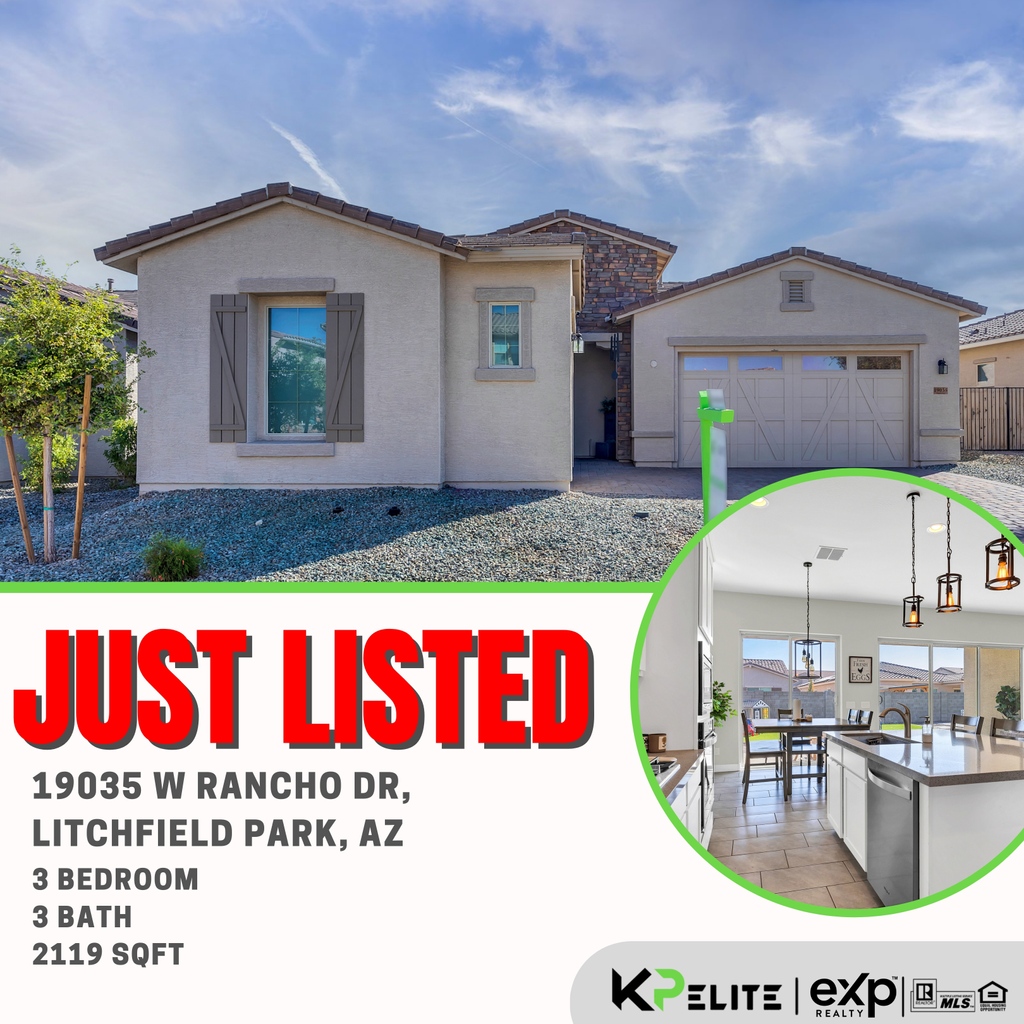 🔥Just Listed🔥This charming residence is all set for you to present to your clients! Drop us a DM or reach out via email: 📧 Contact us at INFO@KPELITEAZ.COM. #litchfieldpark #newlisting #justlisted #homebuyers #homesellers #listingagent #buyeragent #hotproperty #houseforsale