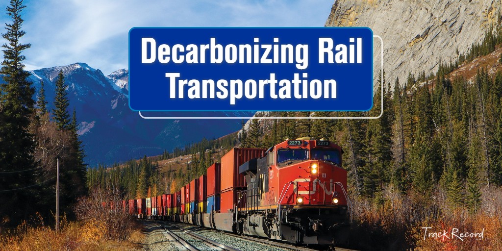 Earlier this year, #UnionPacific #Railroad and #CNRailway united to test biofuel in two classes of #Locomotives. 

Learn how the test could make the future of rail shipping greener here: ow.ly/Hh5u50PSbaQ