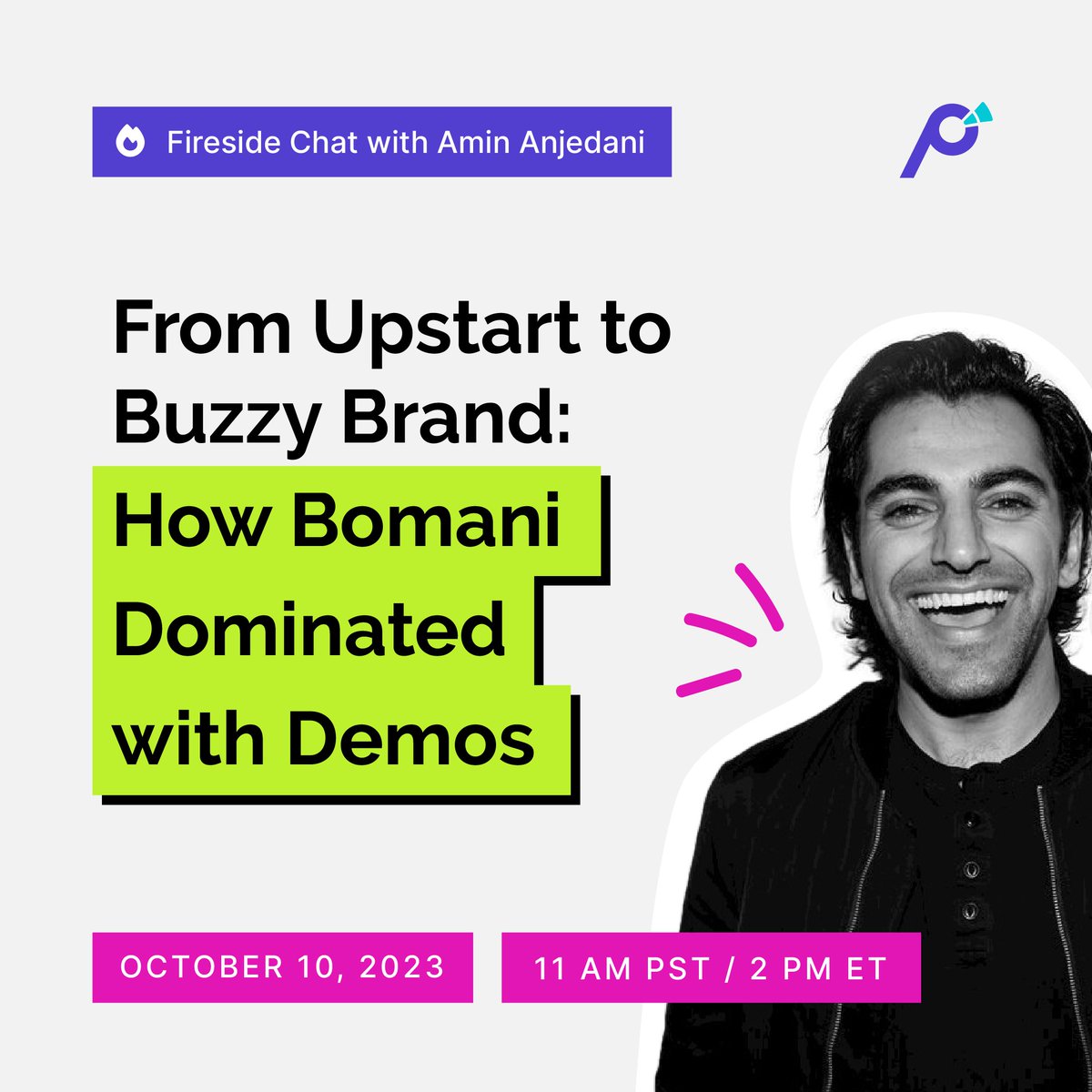 🚨 Have you registered yet for our live event next Tuesday? 🚨

Do you want your brand to get better & PROFITABLE at demos? 

Here's your chance to learn from one of the best brands at it: BOMANI Cold Buzz. 

Register 👉 hubs.li/Q024Gkv80

#instoredemos #cpg #emergingbrands