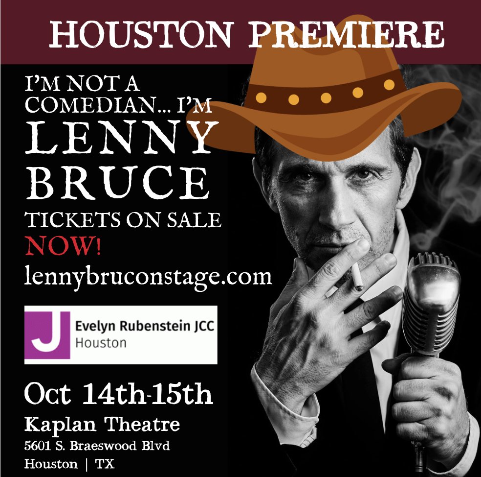 I'm Not A Comedian... I'm Lenny Bruce tweet media