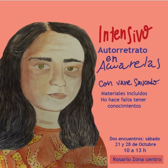 vanesaucedo's tweet photo. Se viene este intensivo para hacer autorretrato en acuarelas!!
Dos encuentros los sábados 21 y 28 de octubre.
Son cupos limitados así que a no colgar!! 

Se agradece la difusión https://t.co/cJN1deSWTP