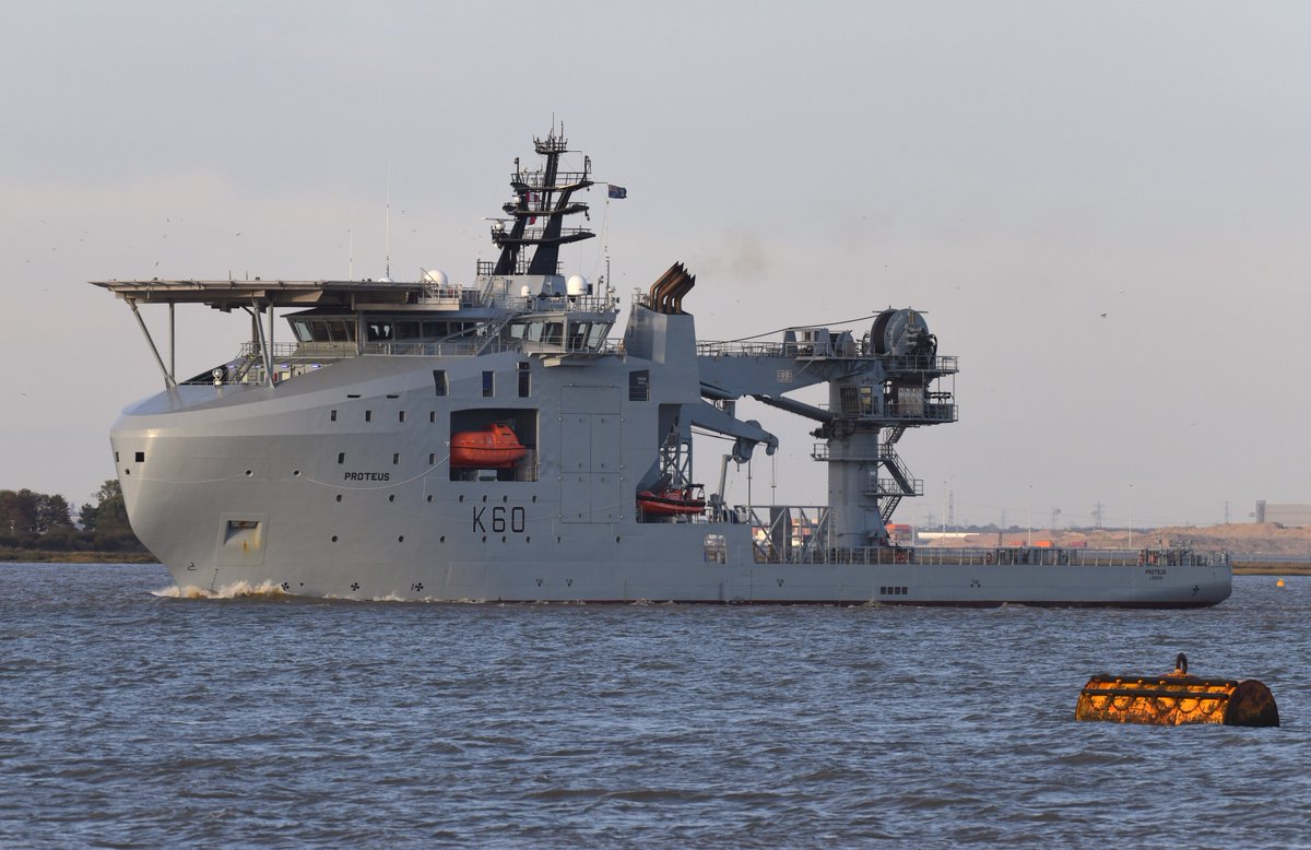 Royal Fleet Auxiliary vessel Proteus sailing to London this afternoon. @RFAProteus @RFAHeadquarters @RoyalNavy @IBallantyn @WarshipsIFR #Warship @warshipworld #RoyalFleetAuxiliary #RFAProteus #RFA #RoyalNavy #Gravesend #RiverThames #Thames