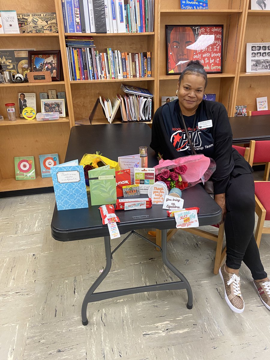 ahdee315's tweet photo. Today @WMSHCS we celebrated our phenomenal Instructional Effectiveness Coach @melanie_kellam for all that she does in the building. #winningforkids #expectexceptional 
#weloveher #wearefamily https://t.co/XnTZBE6J6Z